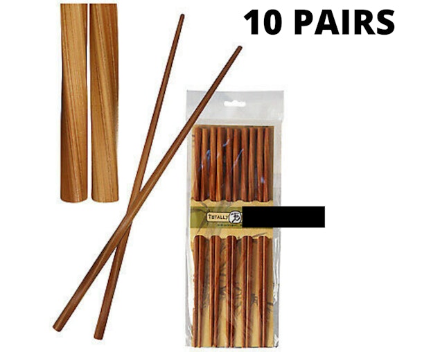 10 Pairs WOODEN CHOPSTICKS Wooden Wood Asian Wedding Dinner Gift High Quality 10 Pairs WOODEN CHOPSTICKS Wooden Wood Asian Wedding Dinner Gift High Quality