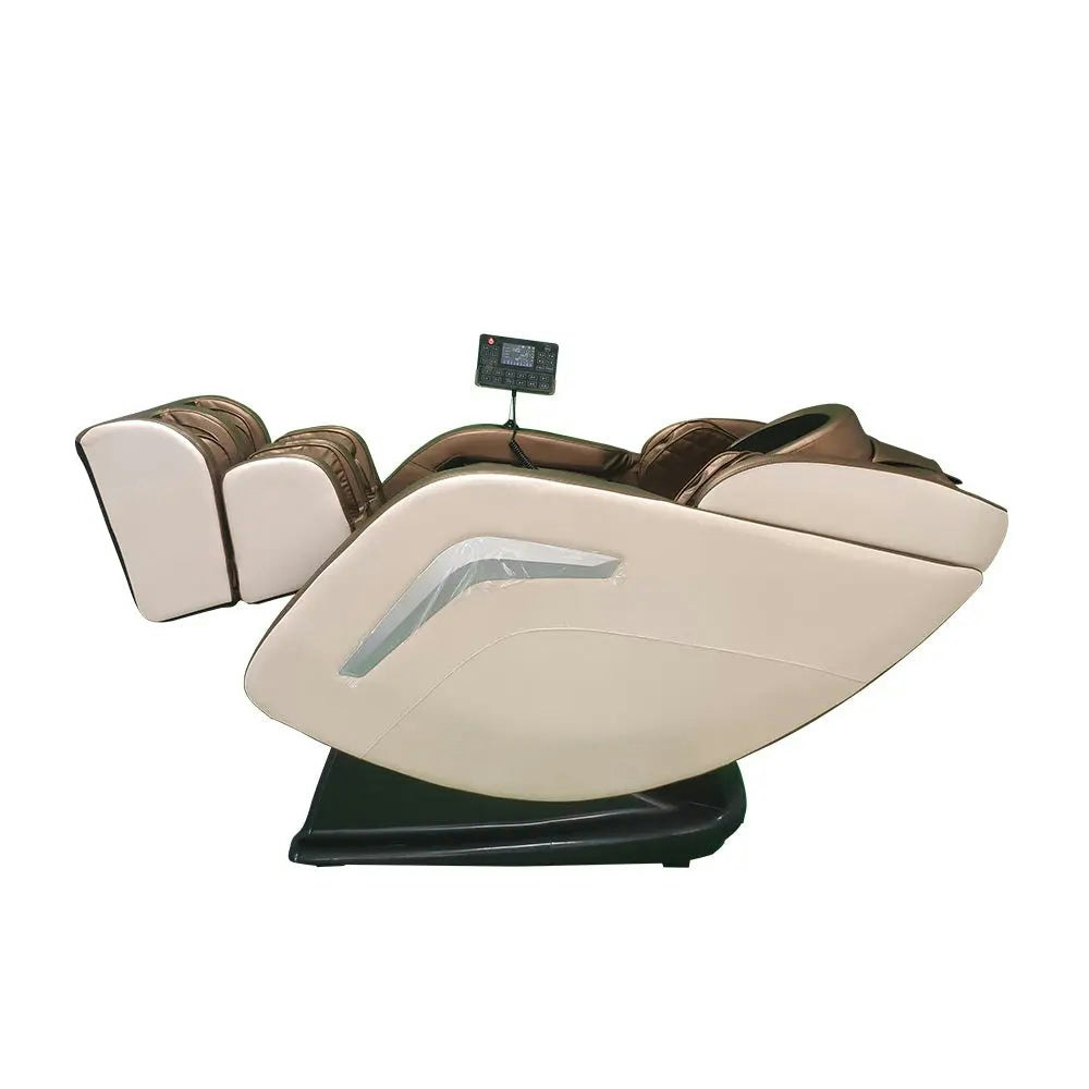 Mason Taylor S1 Full Body Electric Massage Chair L-Track Neck Foot Massager - Champagne