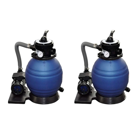 NNEVL Sand Filter Pumps 2pcs 400 W 11000 l/h image number null