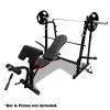 RBT3015 Multi-Station Weight Bench Press Fitness Incline Gym Workout