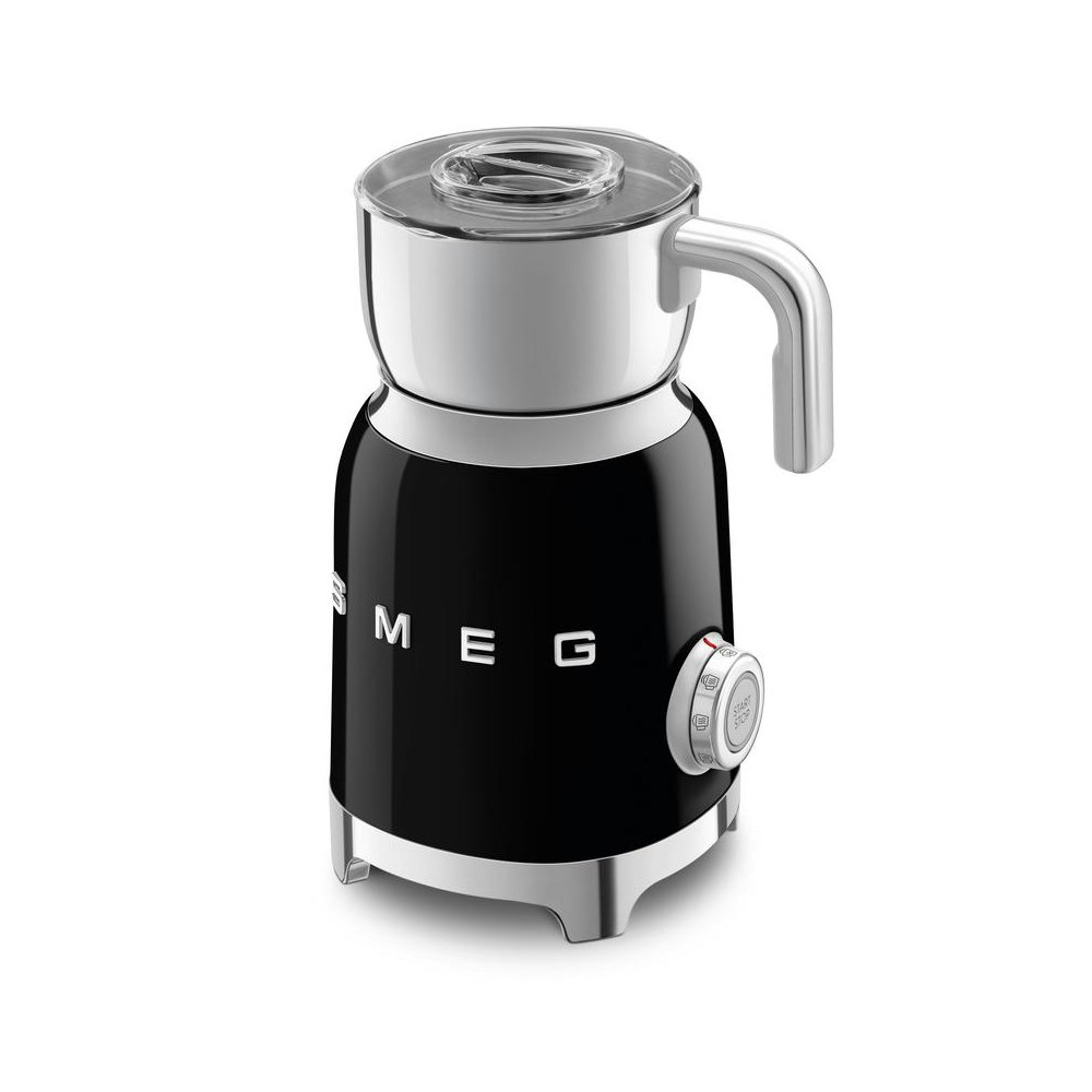 SMEG Milk Frother Black With Tritan