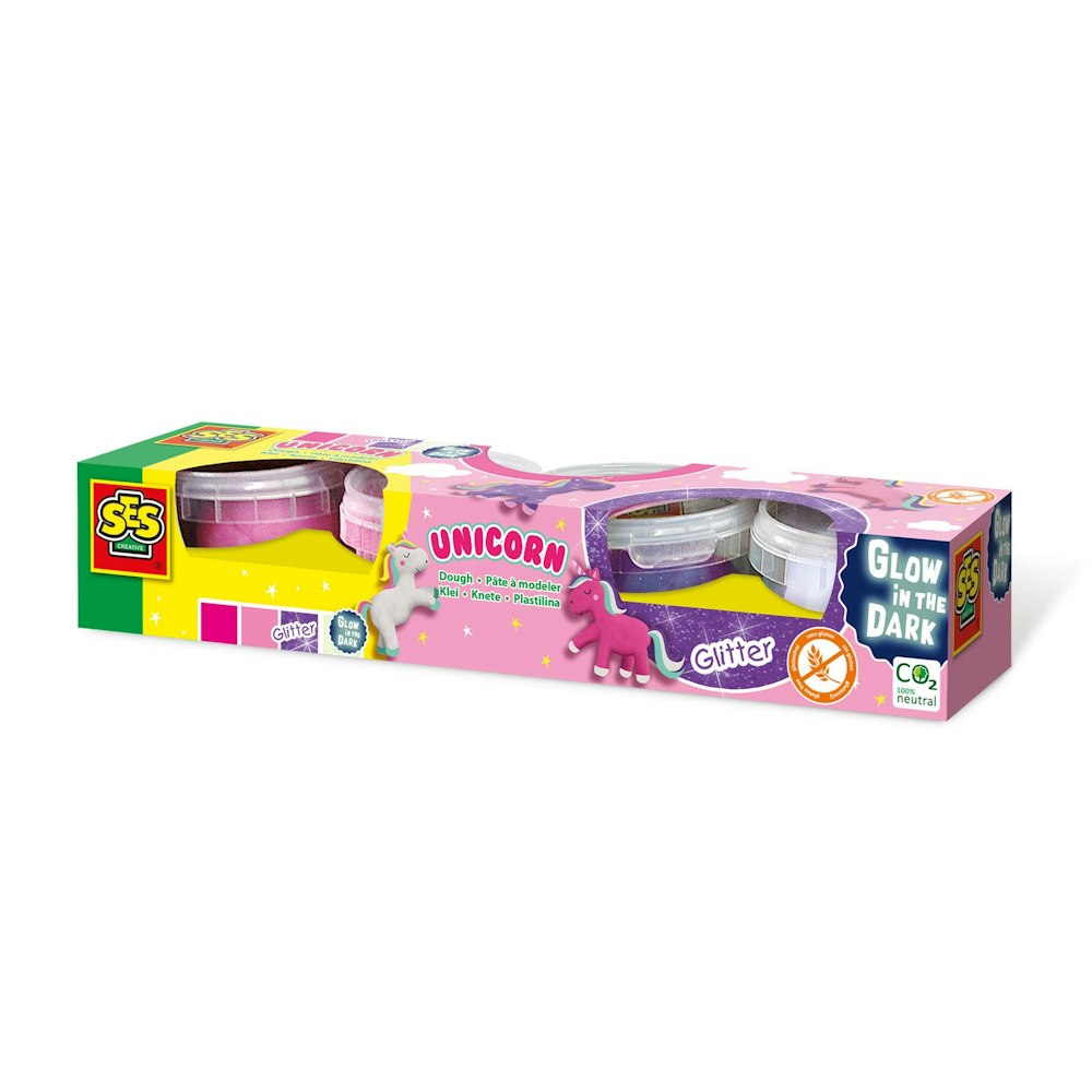 SES Creative Dough Unicorn 4x90g