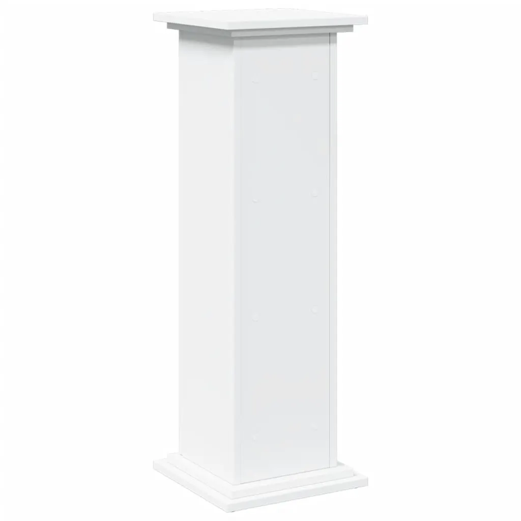 Display Stand with Storage White 31x30x90 cm Engineered Wood 854607