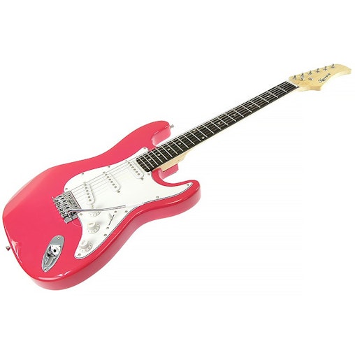 Karrera 39in Electric Guitar  - Pink Karrera 39in Electric Guitar  - Pink