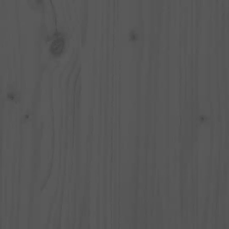 NNEVL Book Cabinet/Room Divider Grey 80x30x199.5 cm Solid Wood Pine image number null