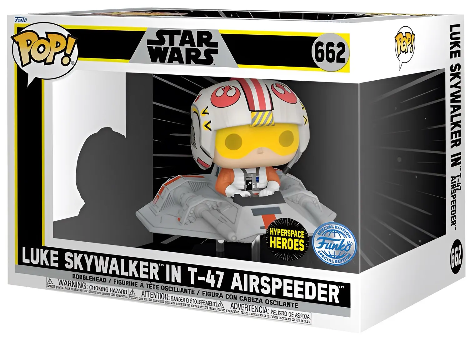 Star Wars - Luke in T-47 Airspeeder Pop! Ride RS