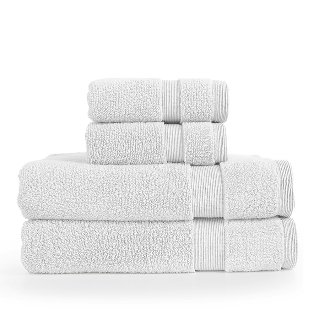 Martex 100% Cotton White Towel Bale - 2 Face Cloths & 2 Hand Towels