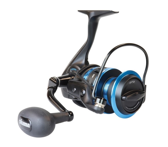 Okuma Azores XP 8000P Low Speed Spinning Fishing Reel - 7 Bearing Spin Reel image number null