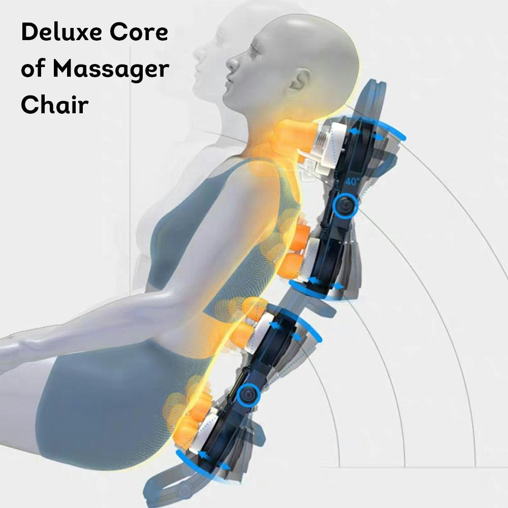 Mason Taylor WA410 Full Body Electric Massage Chair Shiatsu Massage Chair 8 Points Rollers