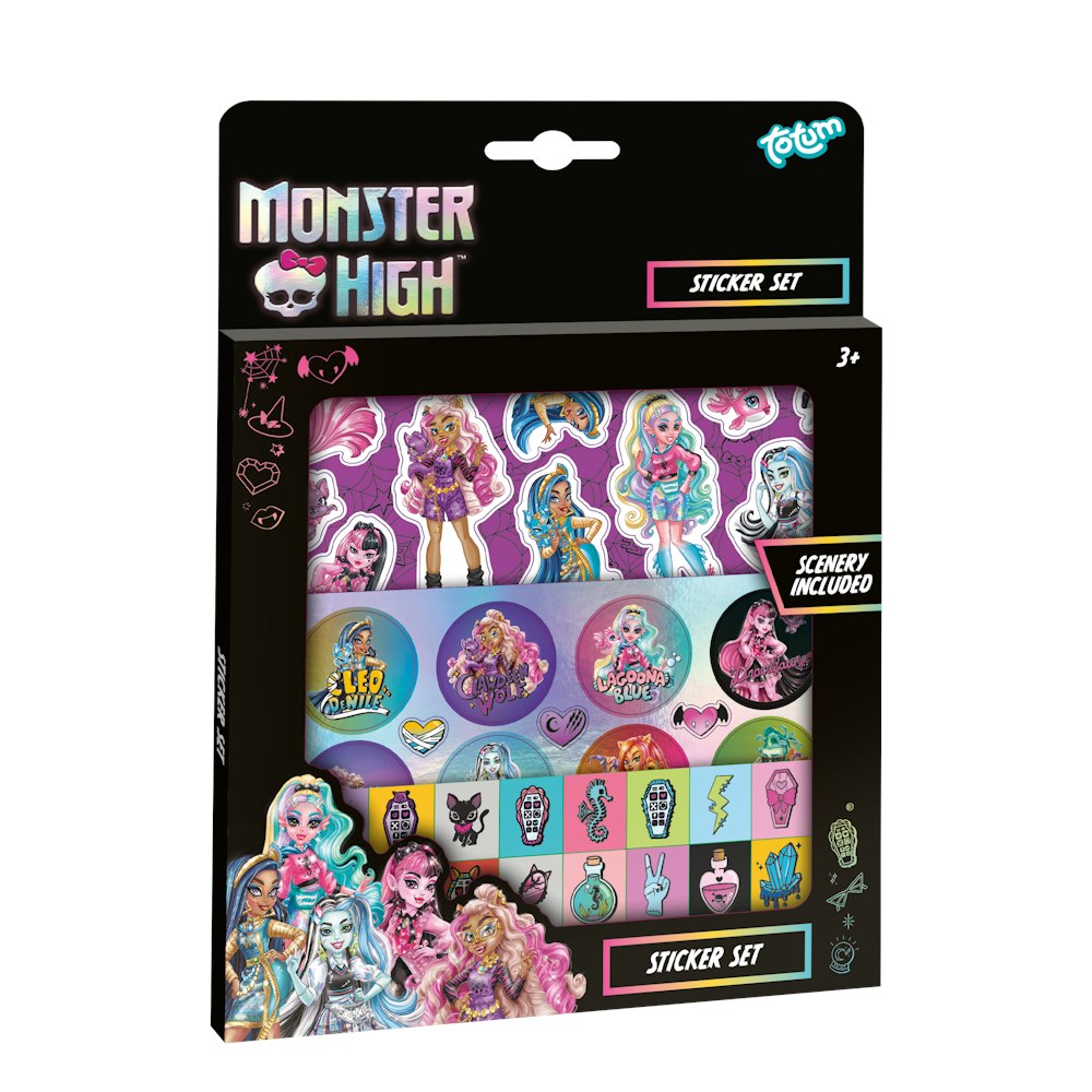 Totum Monster High Sticker Set
