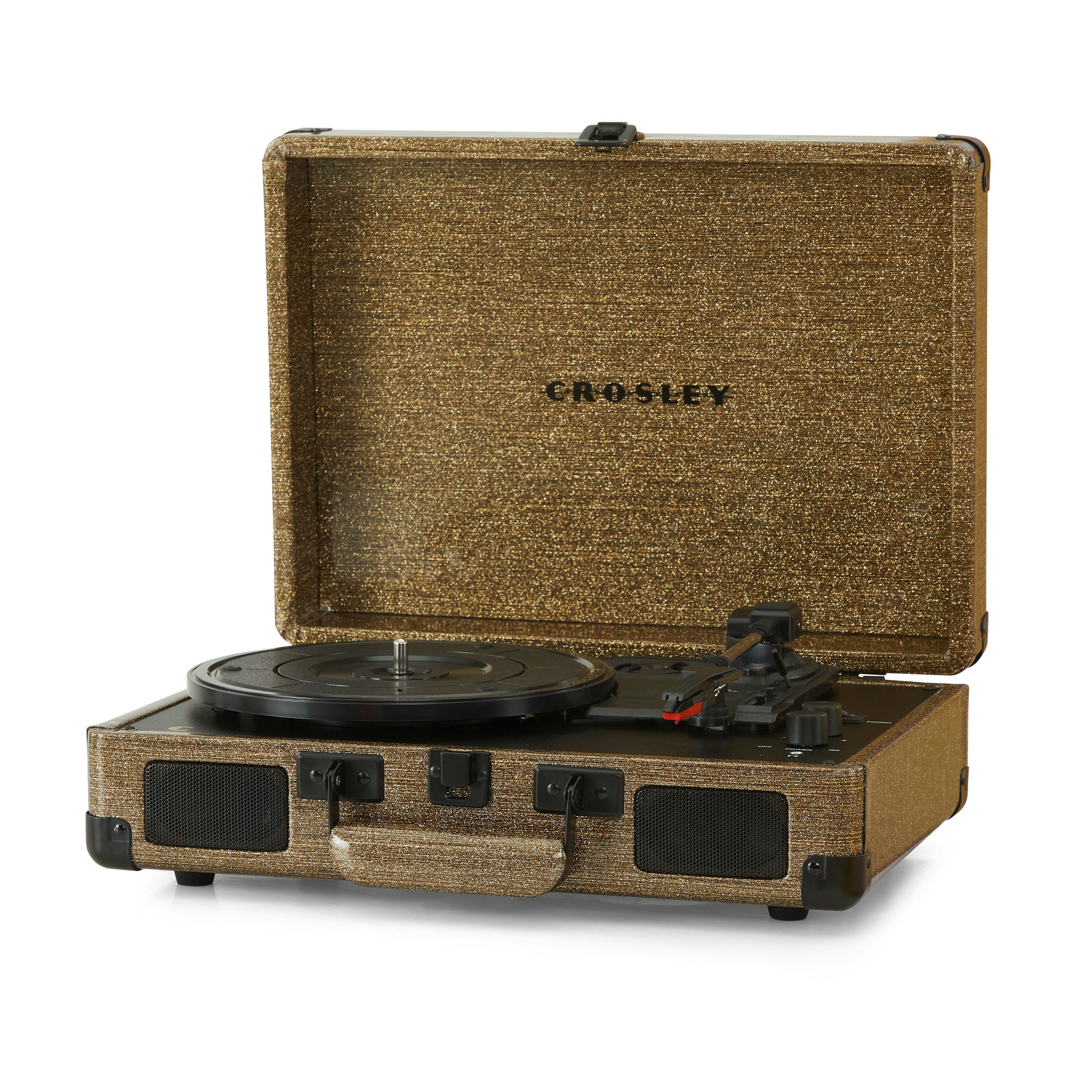 Crosley Cruiser Gold - Bluetooth Portable Turntable