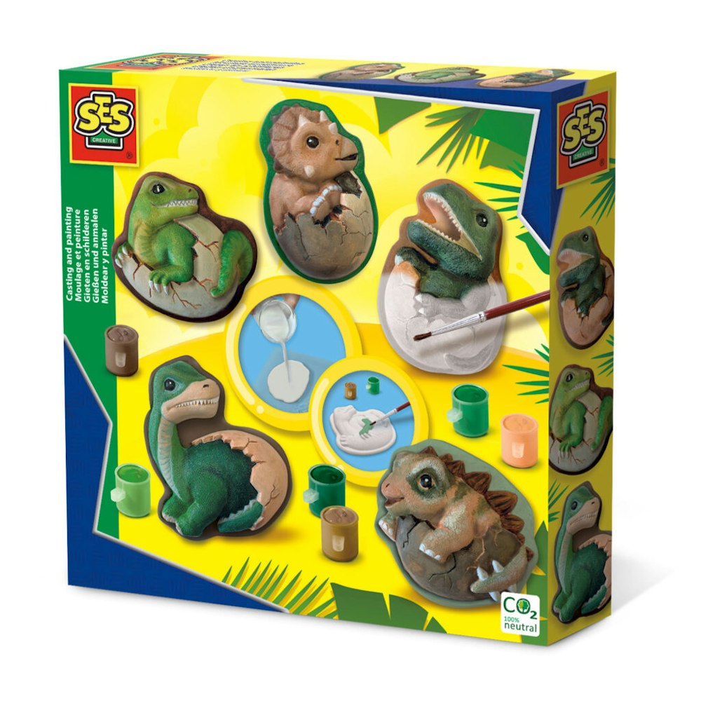 SES Creative Casting And Painting - Dino Eggs