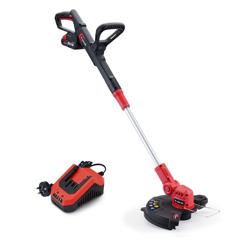 NNEMB LT3 20V SYNC Cordless Line Trimmer Whipper Snipper with Battery and Charger Kit image number null