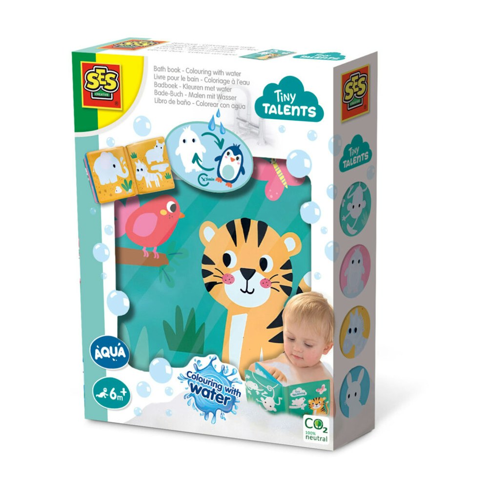 SES Creative Bath Book - Colouring With Water