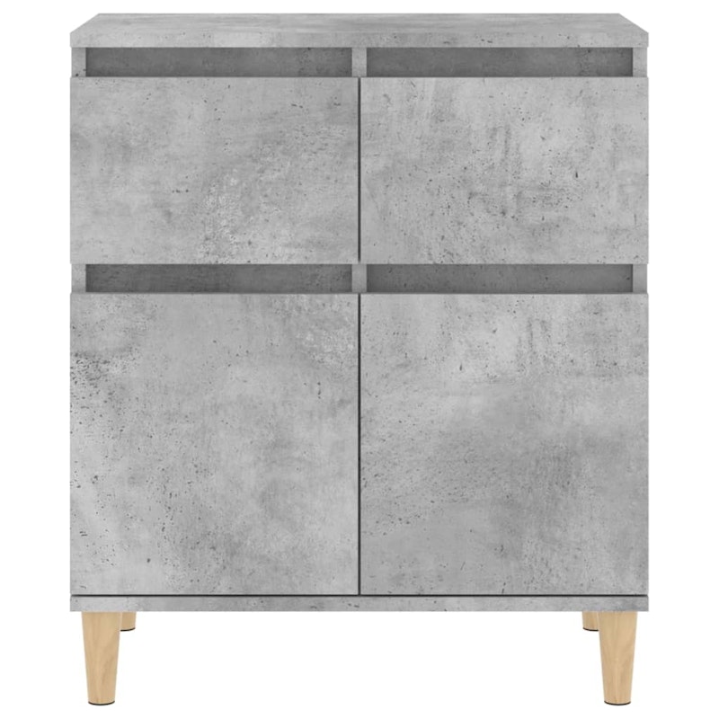 NNEVL Sideboard Concrete Grey 60x35x70 cm Engineered Wood image number null