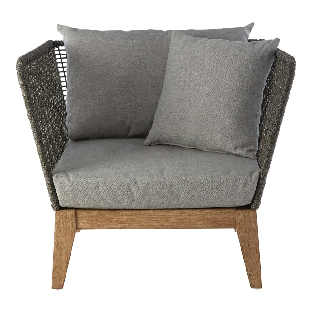 interiors by Premier Comfortable Grey Armchair