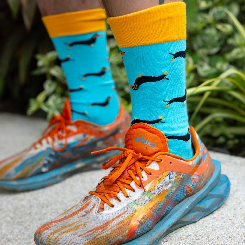 Swole Panda Sausage Dog Bamboo Socks