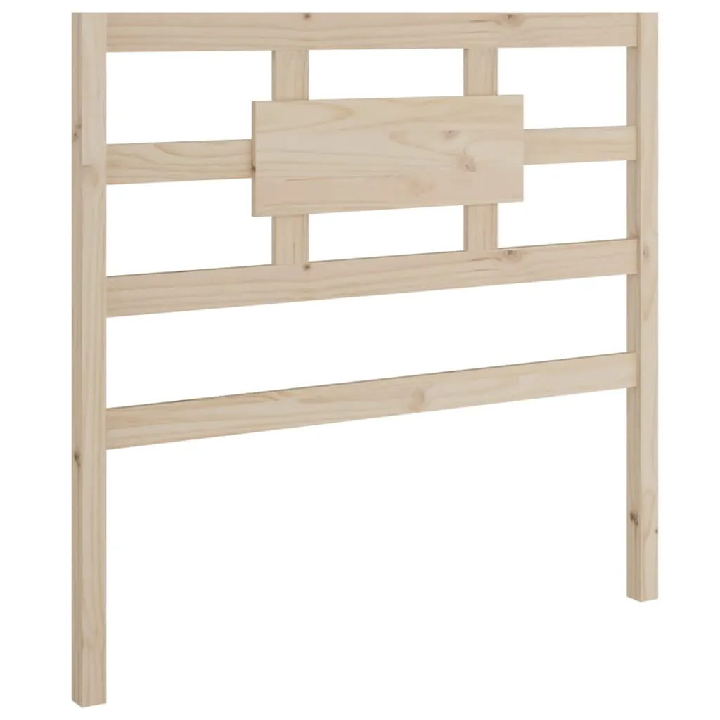 Bed Headboard 95.5 cm Solid Wood Pine 818020 Bed Headboard 95.5 cm Solid Wood Pine 818020