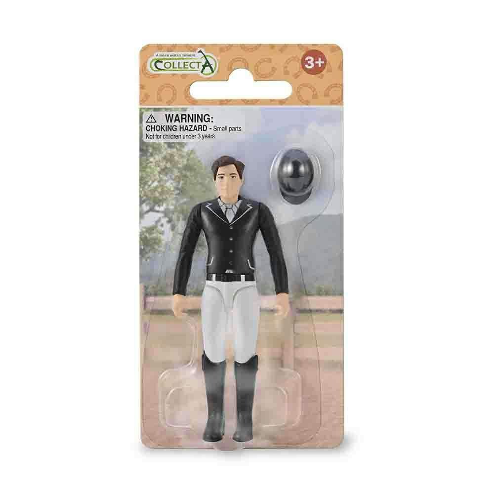 CollectA Tournament Rider With Wide Brim Equestrian Helmet