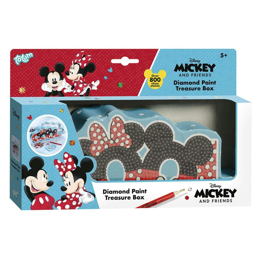 Totum Micky And Friends Diamond Painting Treasure Box