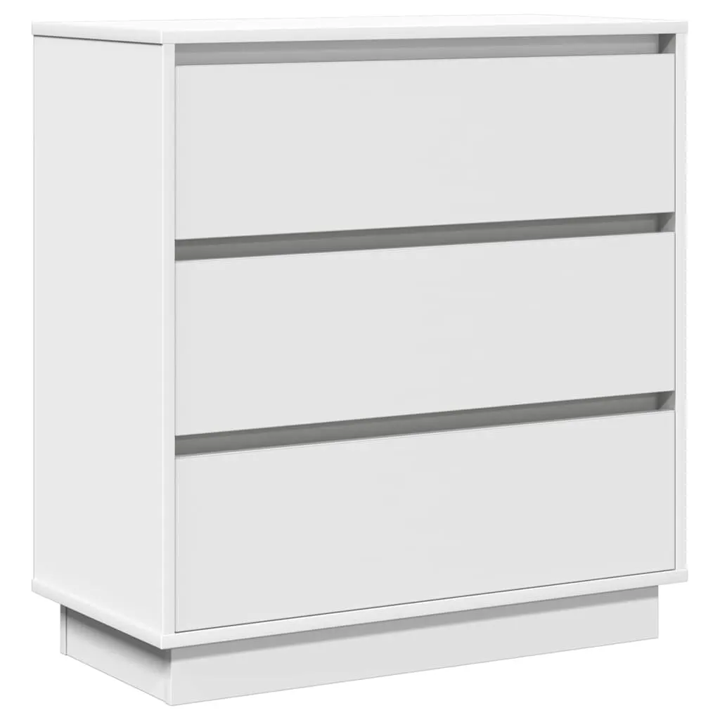Bedside Cabinet with White 71 x 34.5 x 75 cm Engineered wood 869634 Bedside Cabinet with White 71 x 34.5 x 75 cm Engineered wood 869634