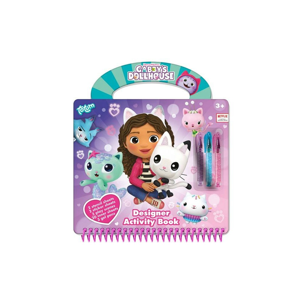 Totum Gabby's Dollhouse - Designer Activity Book