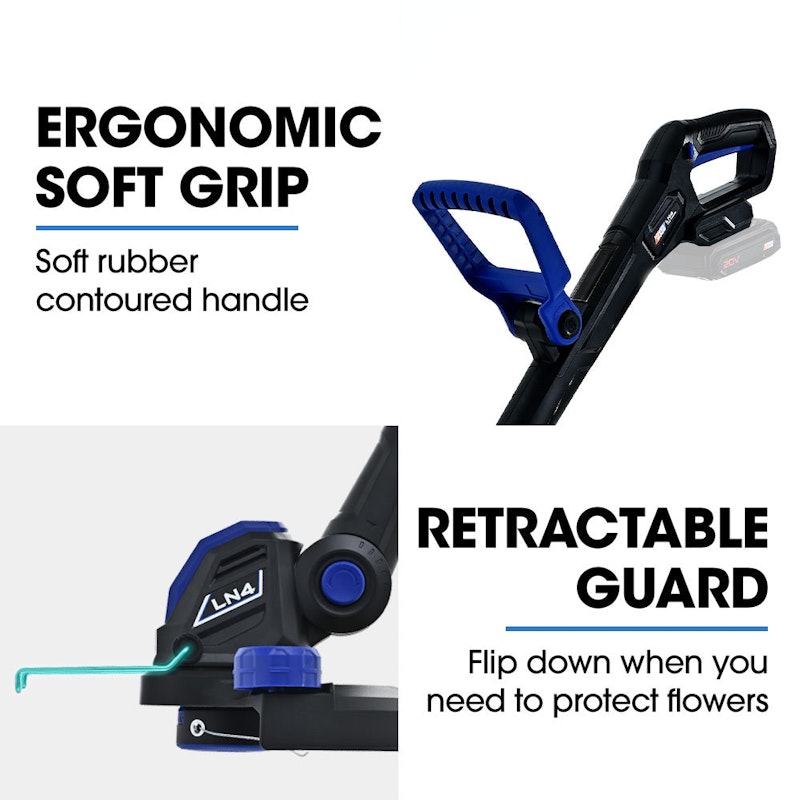 NNEMB LN4 20V Cordless Electric Line Trimmer & Garden Edger, Skin Only image number null