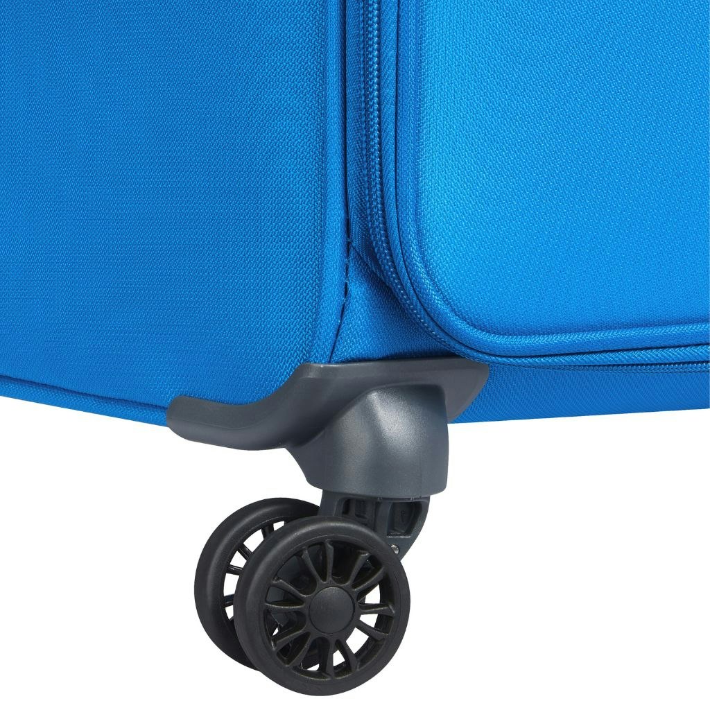 DELSEY MARINGA 78cm Large Exp Softsided Luggage - Blue