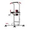 JMQ Fitness Silver Pull Up Chin Up Knee Raise Heavy Duty Workout Station Home Gym Exercise