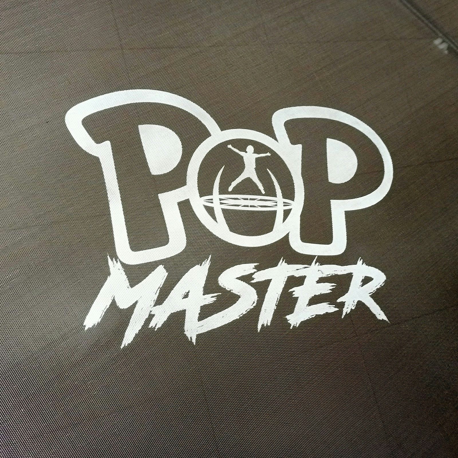 Pop Master Flat Trampoline 5 Year Warranty Only For Frame With Free Bonus