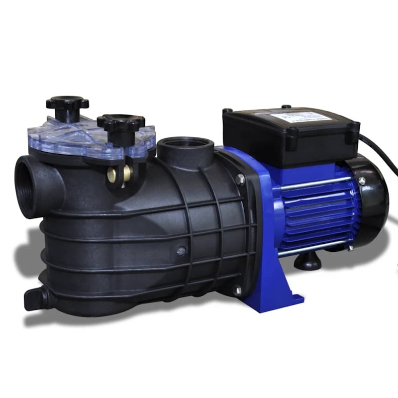 NNEVL Swimming Pool Pump Electric 500W Blue image number null