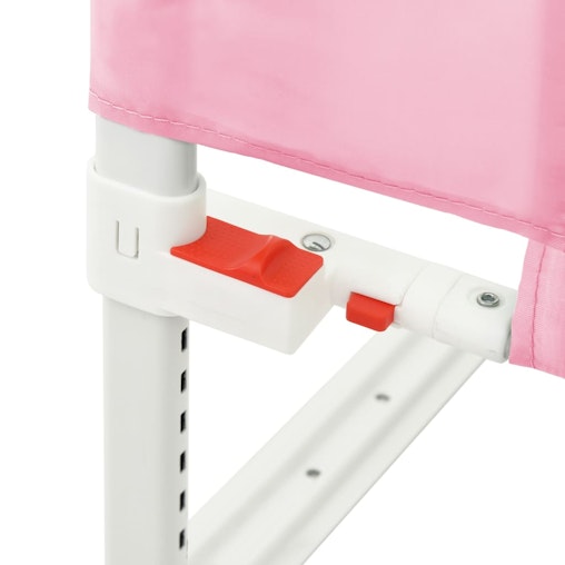 NNEVL Toddler Safety Bed Rail Pink 140x25 cm Fabric NNEVL Toddler Safety Bed Rail Pink 140x25 cm Fabric