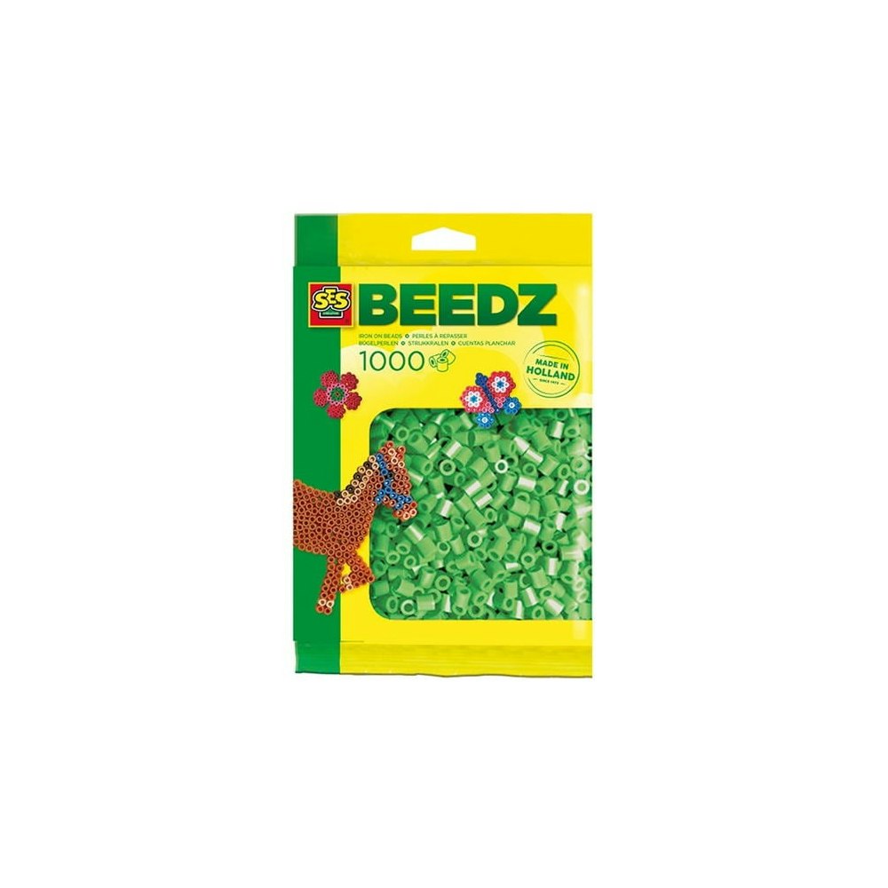SES Creative Iron On Beads 1000 Mint Green