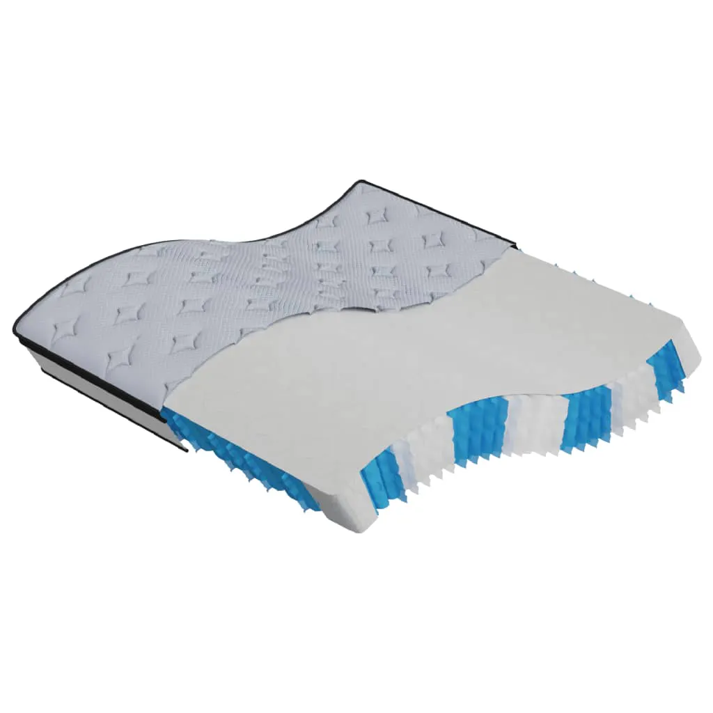 Pocket Spring Mattress Medium Plus 183x203 cm King Size 3206429 Pocket Spring Mattress Medium Plus 183x203 cm King Size 3206429