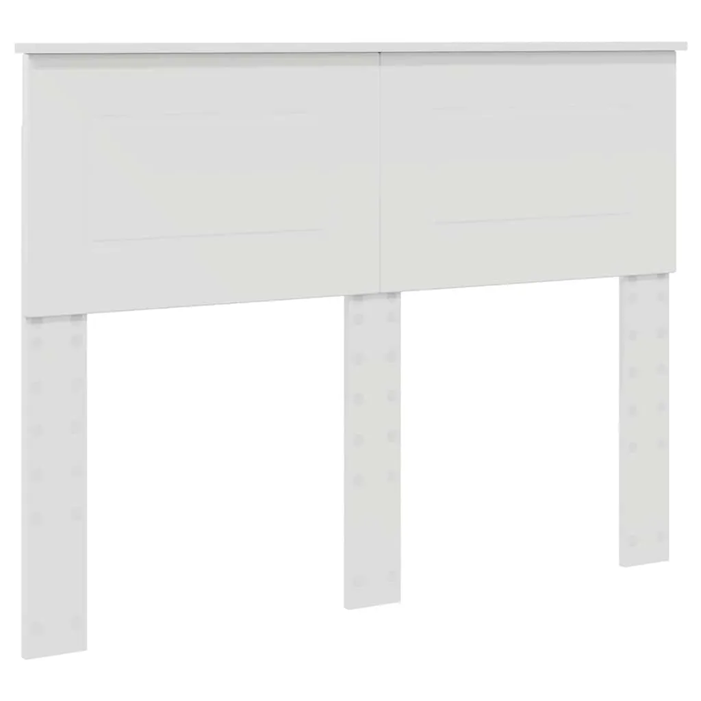 Headboard with Headboard White 135 cm Engineered wood 888308 Headboard with Headboard White 135 cm Engineered wood 888308