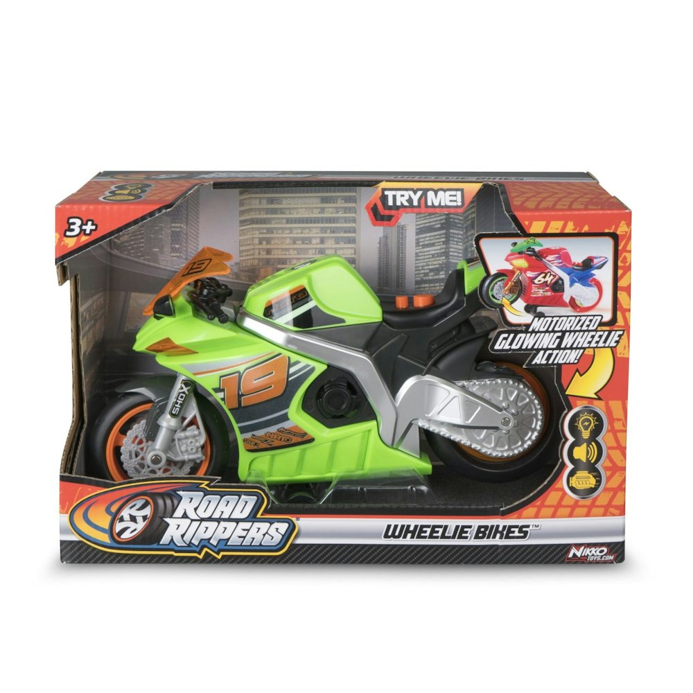 Nikko Wheelie Bikes - Nitro Race Bike - Green