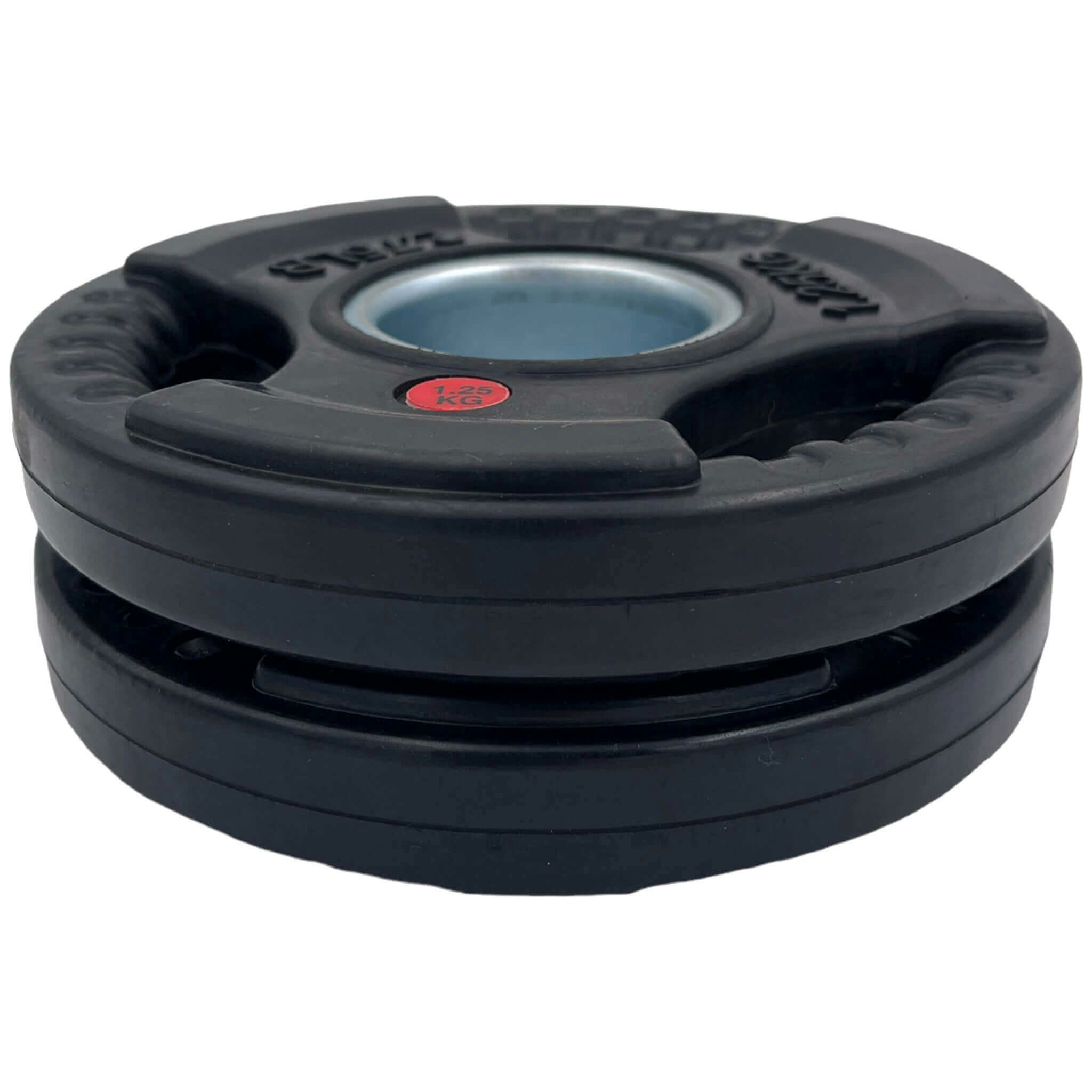 4 x 1.25kg Rubber Tri-grip Weight Plates Type-O