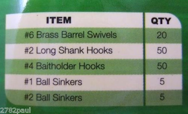 Wilson  120pc Bream Pack In Fishing Tackle Box - Tackle Kit Wilson  120pc Bream Pack In Fishing Tackle Box - Tackle Kit