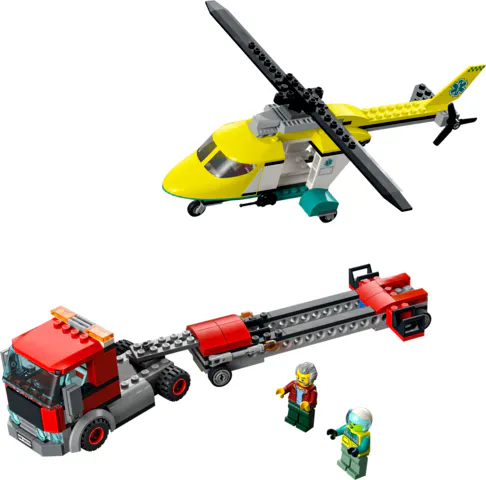 LEGO City Rescue Helicopter Transport 60343 LEGO City Rescue Helicopter Transport 60343