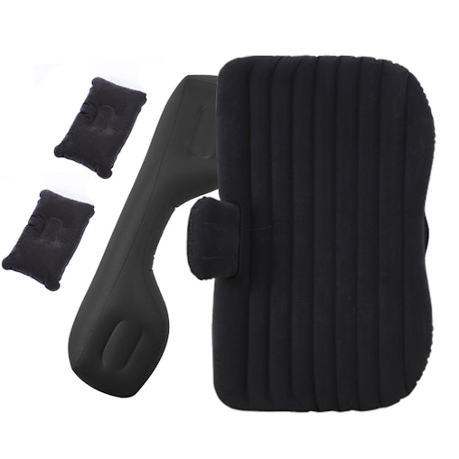 SOGA Black Stripe Inflatable Car Mattress Portable Camping Rest Air Bed Travel Compact Sleeping Kit Essentials SOGA Black Stripe Inflatable Car Mattress Portable Camping Rest Air Bed Travel Compact Sleeping Kit Essentials