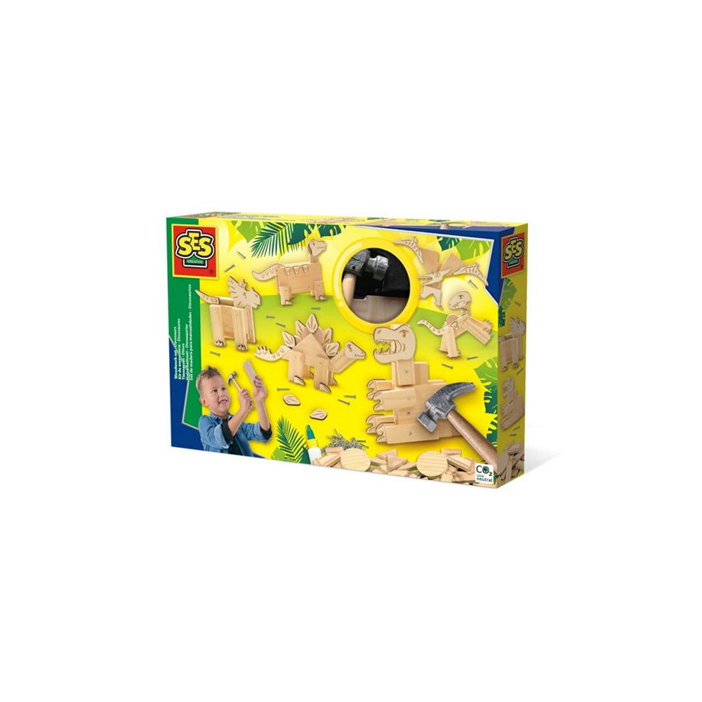 SES Creative Woodwork Set - Dinosaurs