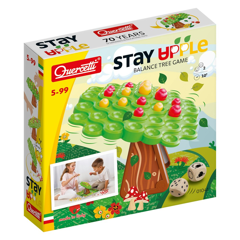 Quercetti Stay Apple Balance Game