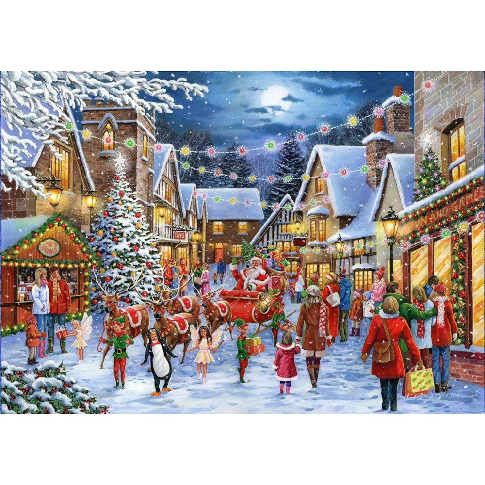 The House of Puzzles no.17 - christmas parade - 1000 piece jigsaw puzzle