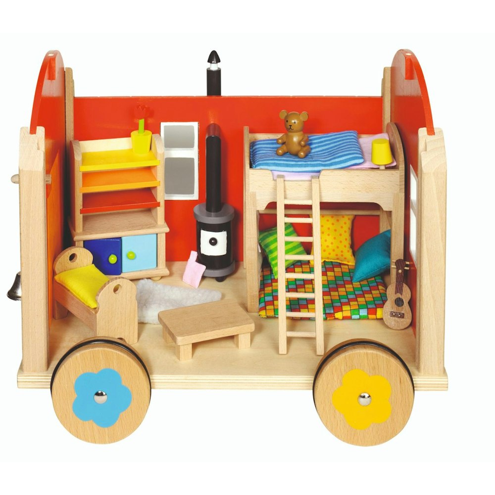 Goki Doll's Caravan With Accessories