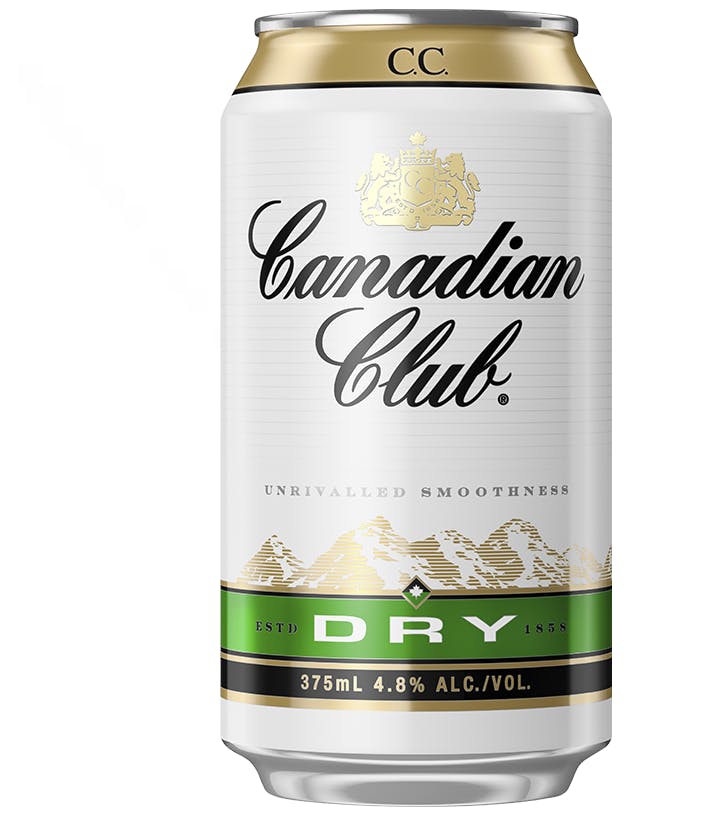 Cc And Dry 24 Pack Canadian Club & Dry Can 375mL | Premix Whiskey for sale