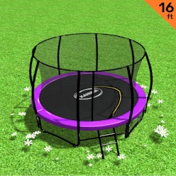 Kahuna Classic 16ft Trampoline - Purple Kahuna Classic 16ft Trampoline - Purple