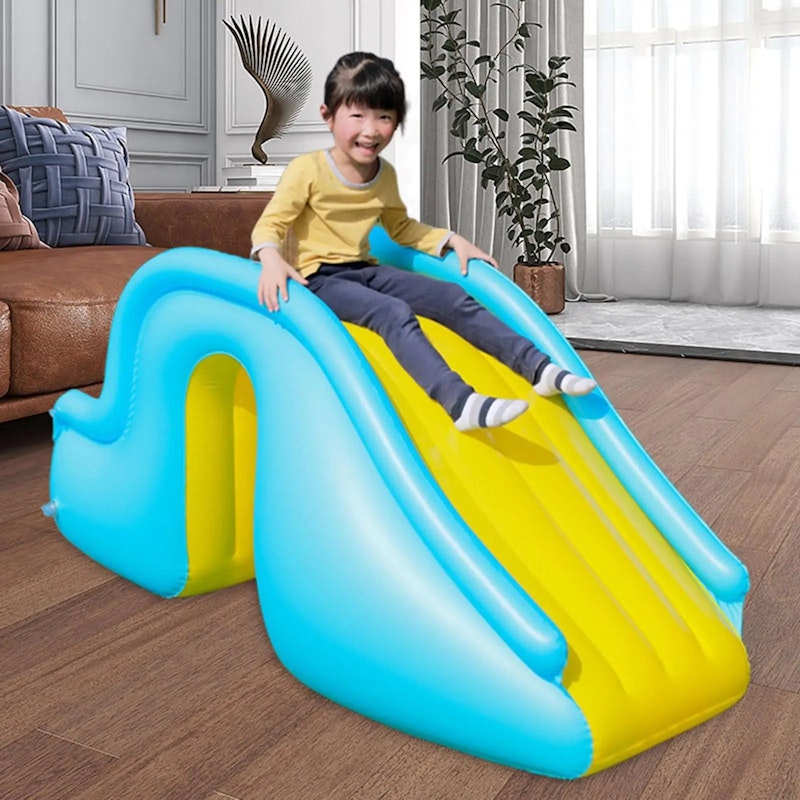 NNEOBA Inflatable PVC Water Slide for Backyard Pools image number null