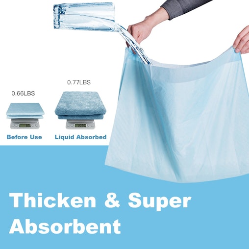 NNECW 150 Pieces Training Puppy Pee Pads with Super Absorbent for Doggies NNECW 150 Pieces Training Puppy Pee Pads with Super Absorbent for Doggies