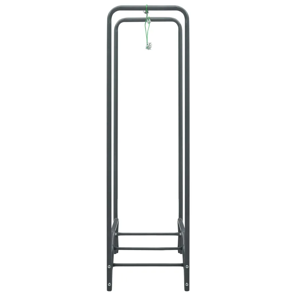 Firewood Rack Anthracite 120x35x120 cm Steel 286290