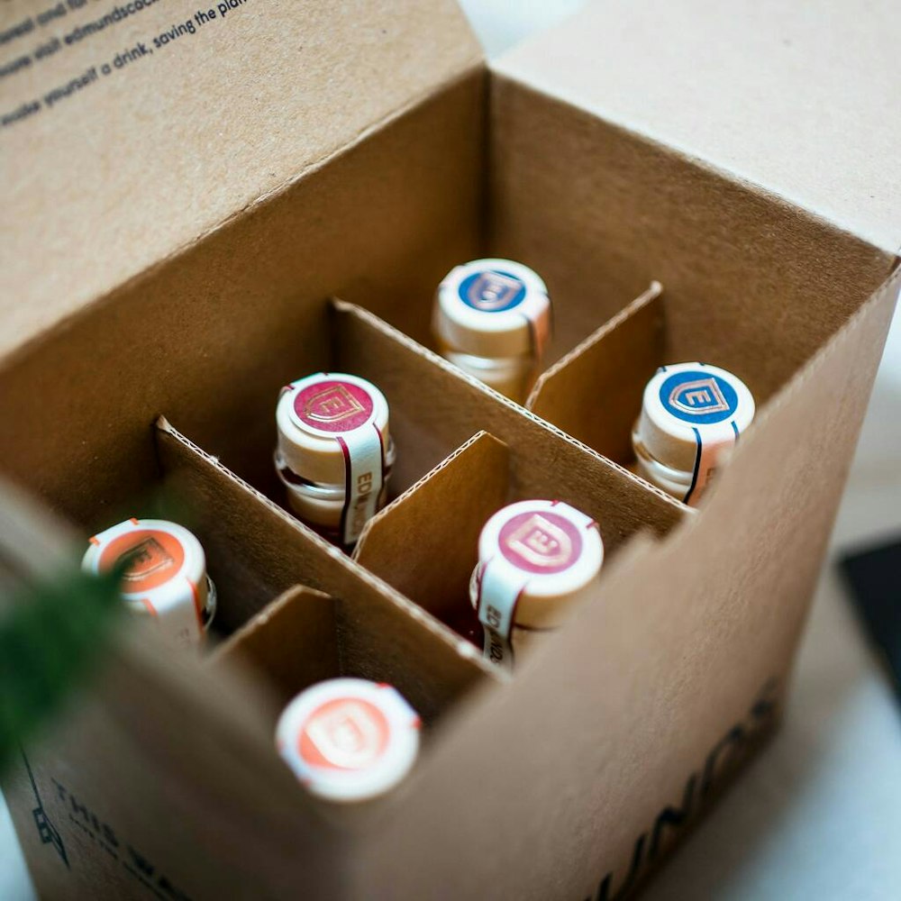 Edmunds Cocktails Mixed Box Of Premium Handmade Cocktails